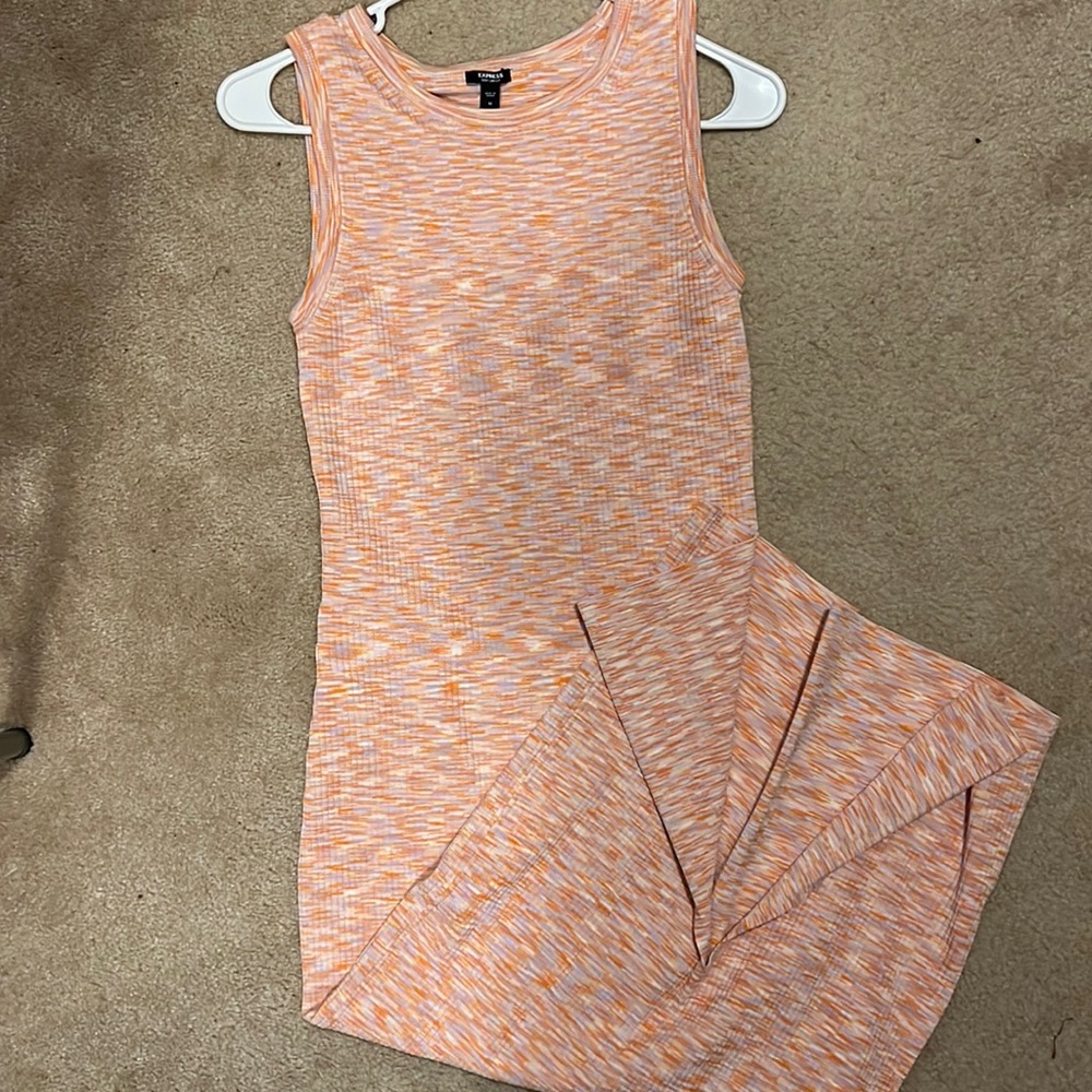 New! Express body contour midi dress!